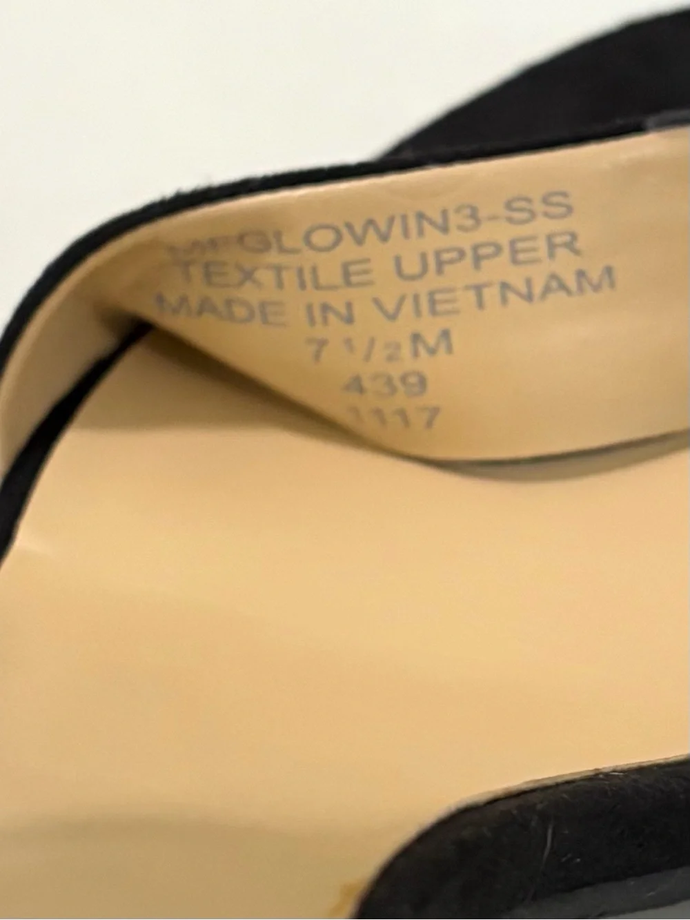 Marc Fisher Black Suede Ankle-Strap Block Heel Sandals